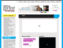 Tablet Screenshot of omniprint.org.uk