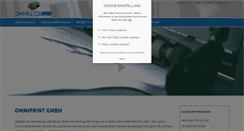 Desktop Screenshot of omniprint.de