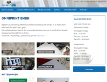 Tablet Screenshot of omniprint.de